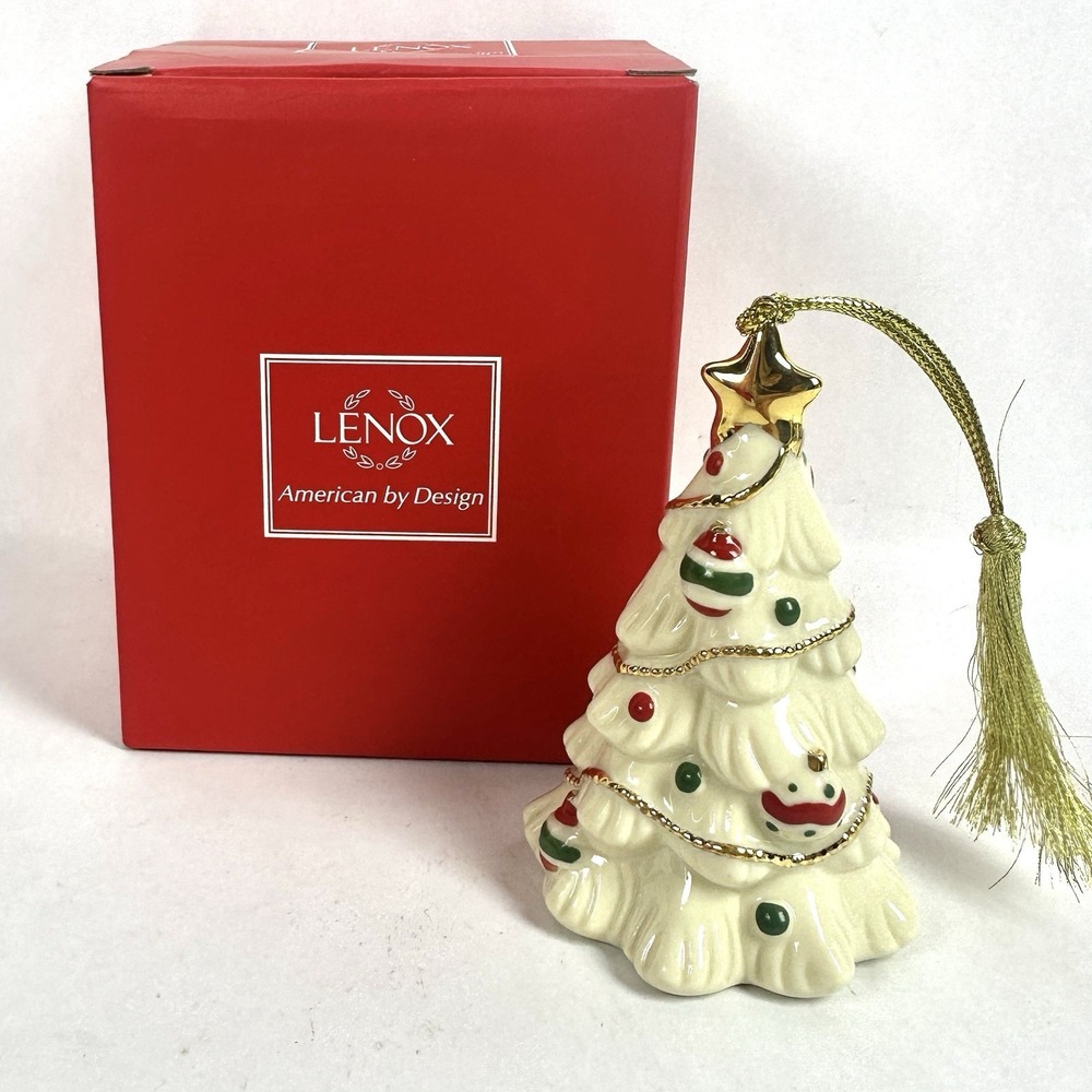 Lenox Very Merry Porcelain Christmas Tree Ornament